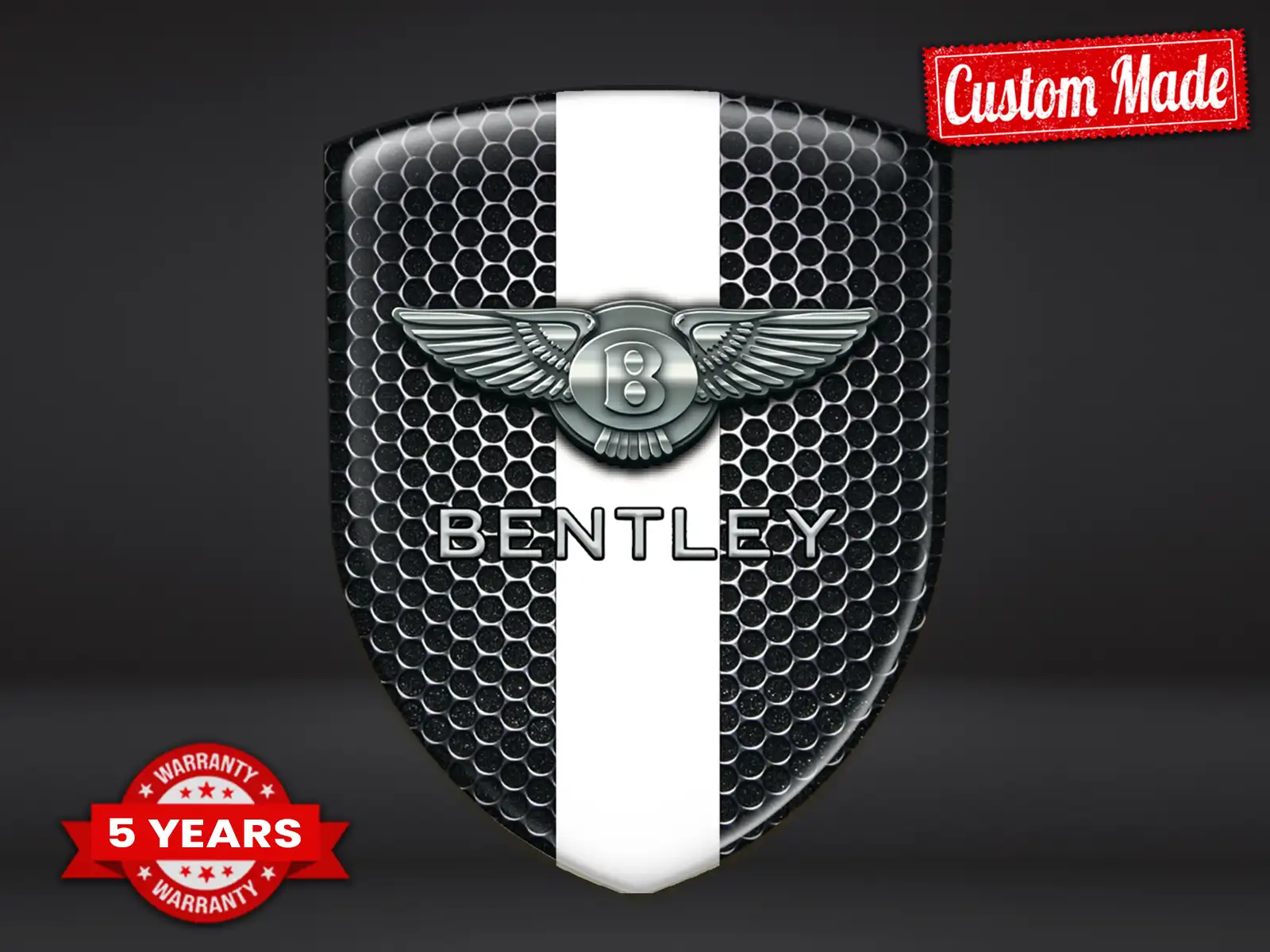 Bentley Insignias Automotrices Pro Máximo Estilo Diseño Estilizado